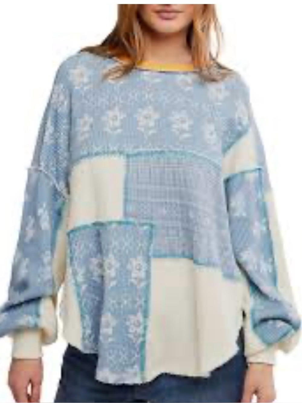 We The Free Wildflower Thermal 100% cotton NWOT